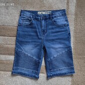 Собирай лоты) экономь на доставке) стильные джинсовые шорты для ребенка 10-11 лет