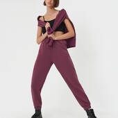 Трикотажные брюки, штаны (ткань двунитка) Sinsay, р.XL, цвет - фиолетовый