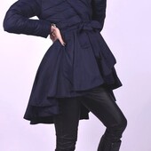 Женская куртка с баской. Температурный режим до -10 °C.размер s, m, l