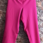 Стрейчеві брюки 56р.Колір фуксія від New Look!