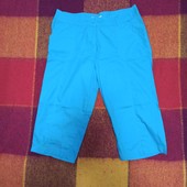 БР111 Отличные женские шорты-бриджи, цвета морской волны, размер 14 (евро 42). Укрпочта-20%