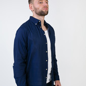 Классная мужская рубашка Livergy Германия размер S (37/38)