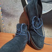 Шикарні замшеві туфлі Hugo Boss