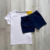 Футболка и шорты комплект на девочку размер 110/116 smart start германия.