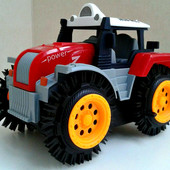 Классный Трактор Перевертыш,на батарейках. отличный подарок Вашим малышам.