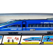 Детская игрушка Экспресс-поезд 28см длинна Big Motors (G1718)свет.звук.откр.двери