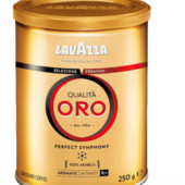 Молотый кофе Lavazza Oro Лавацца Оро жестяная банка 250 гр. Оригинал