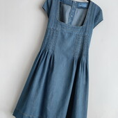 ® TRUE2U - легкое джинсовое платье туника сарафан хлопок оригинал