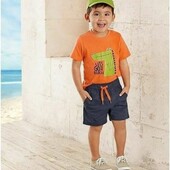 Германия! Летний набор: футболка для мальчика, шорты для мальчика и кепка! 86/92!
