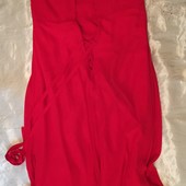 вечернее шикарное длинное платье на шнуровке 46р