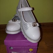 Нарядні і туфлі для дівчинки Том. м, 38 розмір, шкіряна устілка