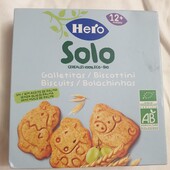 Печенье детское органическое Hero Solo, 100г