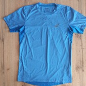 Asics мужская футболка для занятий спортом тренировок бега M-размер. Оригинал Новая