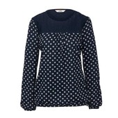 Шикарная блузка-рубашка с вышивкой из смеси хлопка и вискозы от Tchibo(германия) размер 48 евро