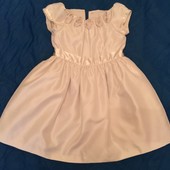 светло бежевое платье Ladybird 2-3/92-98