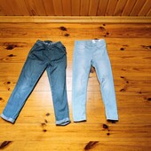 б.у. джинсы для девочки m&s и h&m в отличном состоянии