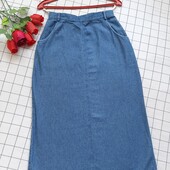Jumper Джинсовая юбка с карманами 100% коттон р.S,M новая