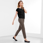 Стильные комфортные брюки из бенгалина, супер удобные ! Tchibo (германия), размер 36 евро=42-44