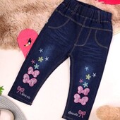 Красівєні якісні джинсики для ваших маленький принцесок