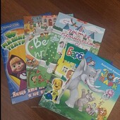 Книжки, раскраска, настольный театр