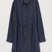 ♕ Повсякденна сукня-сорочка з ліоцеллу H&M, розмір 40-42 (32 євро)