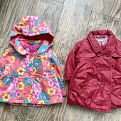 2 плащика на манюню 3-9 міс.