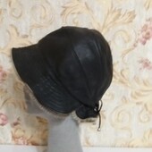 Женская шляпка, шапка, натуральная кожа, нерпа р. 56 - 57
