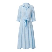 ♕ Стильна сукня-блуза з принтом Tchibo, розмір наш 48-50(42 євро)