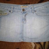 женская джинсовая юбка размер 30