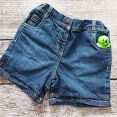♥️Фирменные джинсовые шортики George♥️ на девочку 3-4лет, 98-104см