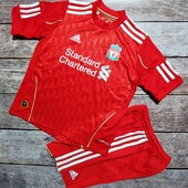 ♥️Фирменный лицензионный костюм Liverpool fc adidas climacool♥️на 7-8лет, 128см