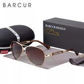 Очки мужские/женские водительские солнцезащитные Barcur +чехол 2 шт.+ салфетка