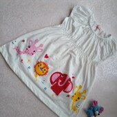 Сукня Zoo молочного кольору для дівчинки 1-4 роки. Платье для девочки 4037