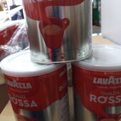 Натуральна мелена кава Lavazza Qualita Rossa Італія оригінал 250 грм