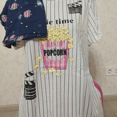 Костюм для дома пижама, футболка шорты Узбекистан 44,46