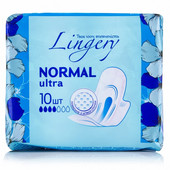 Прокладки женские гигиенические Lingery Normal Ultra 10 шт. в упаковке
