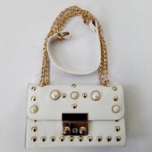 Сумочка в стиле Гуччи shoulder bag (replica) белая