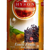Чай чорний крупнолистовий Hyson Exotic Fruits зі смаком екзотичних фруктів 100 гр