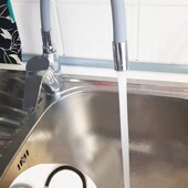 Гибкий силиконовый излив, шланг для кухонного смесителя ( в цветах)
