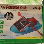 Лодка на солнечных батарейках