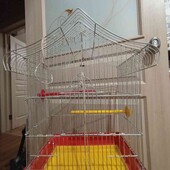 Большая клетка для попугаев с аксессуарами (собирайте мои лоты)