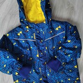Lupilu брендовая лыжная куртка с капюшоном еврозима на мальчика 2/3 года рост 86/92 см