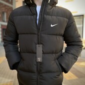 Фірмова куртка зимова чорна Nike