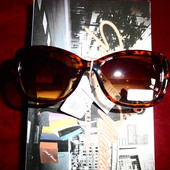 Солнцезащитные очки от Gabriella Marioni.100%протектор защиты. Леопардовая оправа со стразами.