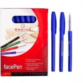 10 Ручек Face pen Radius масляна 0.7 мм матовий корпус