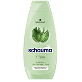 Шампунь Schauma 7 трав Свежесть и объем для нормальных и жирных волос 400 мл