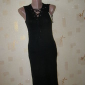 Karen Millen платье миди со шнуровкой вискоза 34-размер. Оригинал. Новое