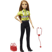 Барбі парамедик Barbie Paramedic doll оригінал Маттел. Коробка пошкоджена