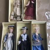 Фарфоровые куклы из коллекции «Дамы эпохи»