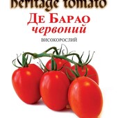 Томат Де Барао червоний. Урожайний, невибагливий, ідеальний для консервування, сушіння.
